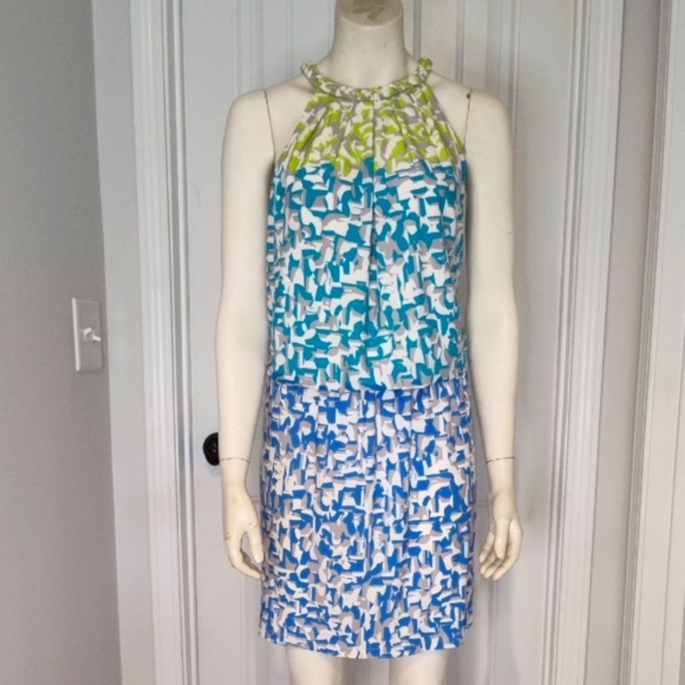 Maggy London Multicolor Halter Dress